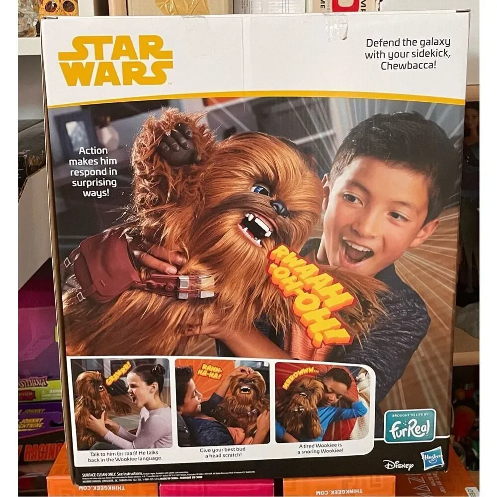 Star Wars FurReal Hasbro Interactive Chewbacca Chewie Talking New in Box